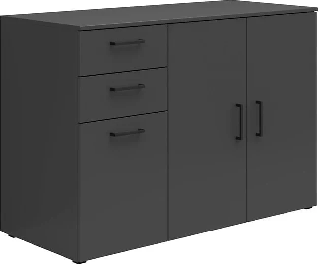Komoda MultiDo 120 cm se 2 zásuvkami a 2 skříňkami