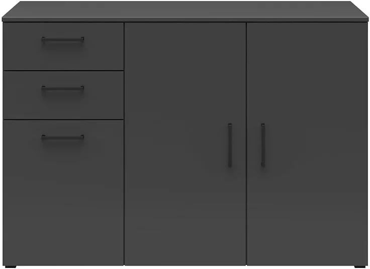 Komoda MultiDo 120 cm se 2 zásuvkami a 2 skříňkami