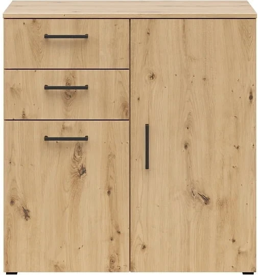 Komoda MultiDo 80 cm z 2 szufladami i 2 szafkami