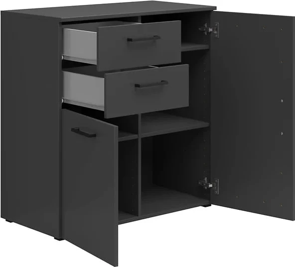 Komoda MultiDo 80 cm se 2 zásuvkami a 2 skříňkami