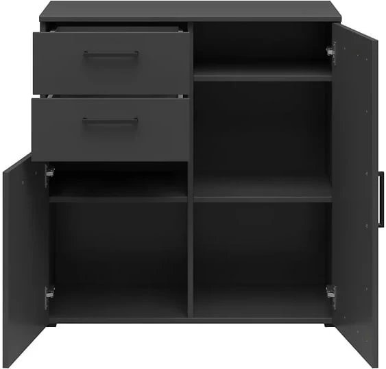 Komoda MultiDo 80 cm se 2 zásuvkami a 2 skříňkami