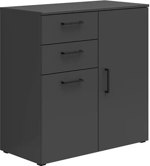 Komoda MultiDo 80 cm se 2 zásuvkami a 2 skříňkami