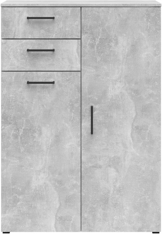 Komoda MultiDo 80 cm s 2 zásuvkami a 2 skříňkami