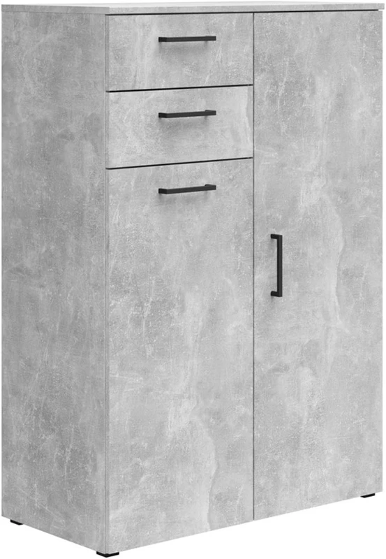 Komoda MultiDo 80 cm s 2 zásuvkami a 2 skříňkami