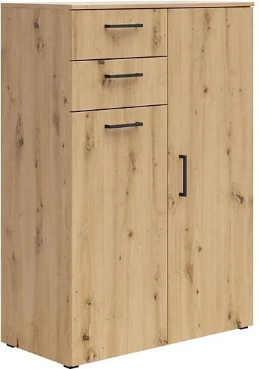 Komoda MultiDo 80 cm z 2 szufladami i 2 szafkami