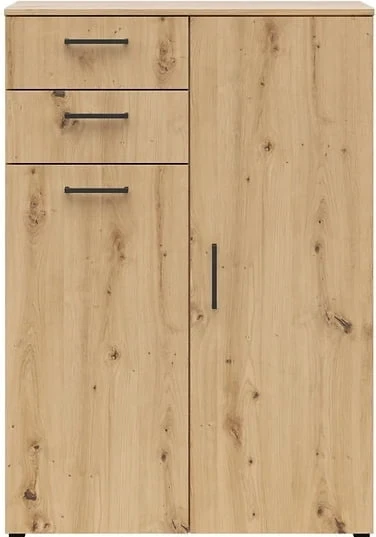 Komoda MultiDo 80 cm z 2 szufladami i 2 szafkami