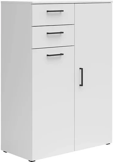 Komoda MultiDo 80 cm s 2 zásuvkami a 2 skříňkami