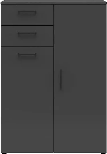 Komoda MultiDo 80 cm s 2 zásuvkami a 2 skříňkami