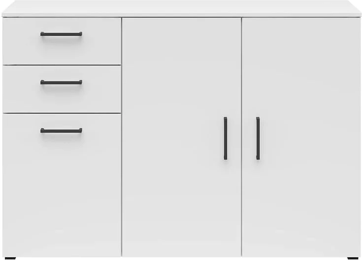 Komoda MultiDo 120 cm se 2 skříňkami a 2 zásuvkami