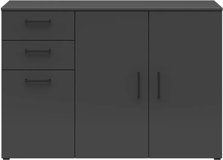 Komoda MultiDo 120 cm se 2 skříňkami a 2 zásuvkami
