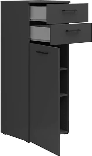 Komoda MultiDo 45 cm se skříňkou a 2 zásuvkami
