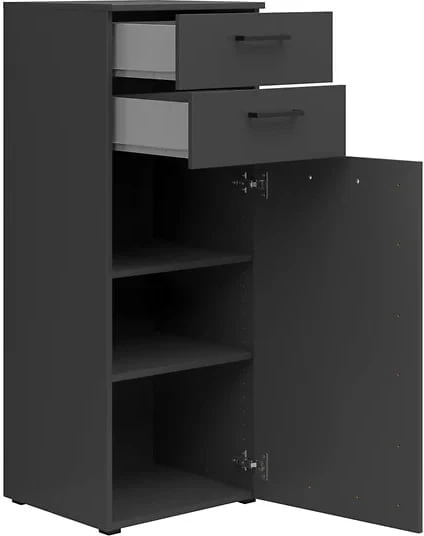Komoda MultiDo 45 cm se skříňkou a 2 zásuvkami