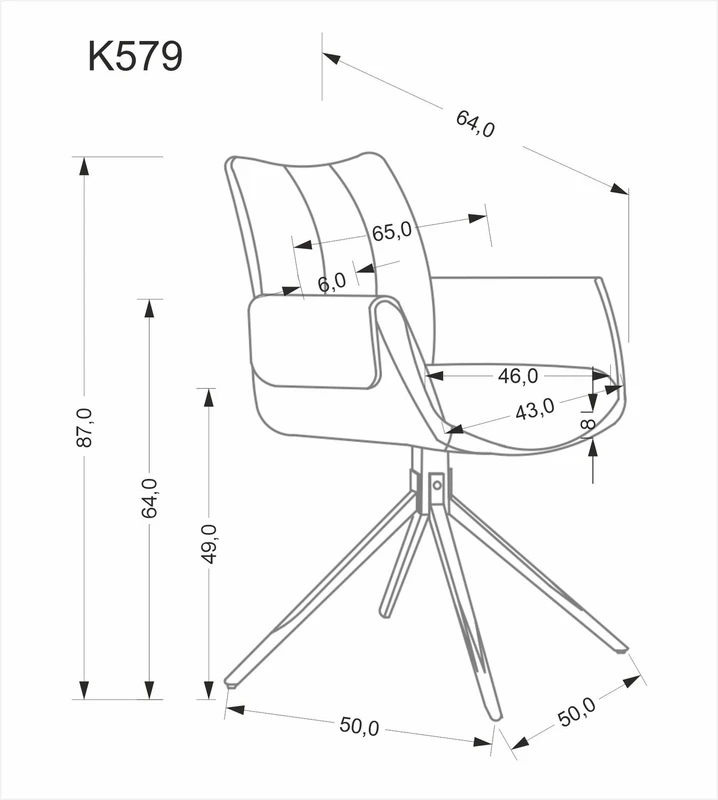 Židle K579