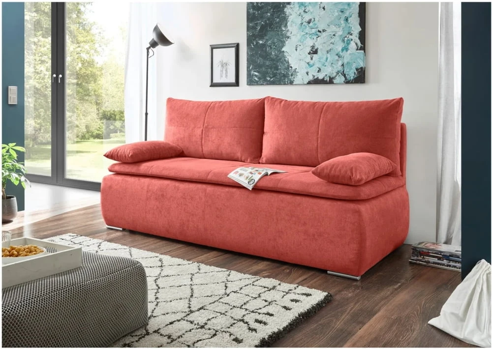 Sofa 3-osobowa Janet z funkcją spania i pojemnikiem