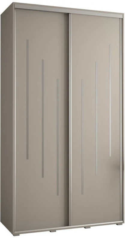 Szafa przesuwna wysoka Dakota 8 130 głębokość 45 cm wysokość 235,2 cm