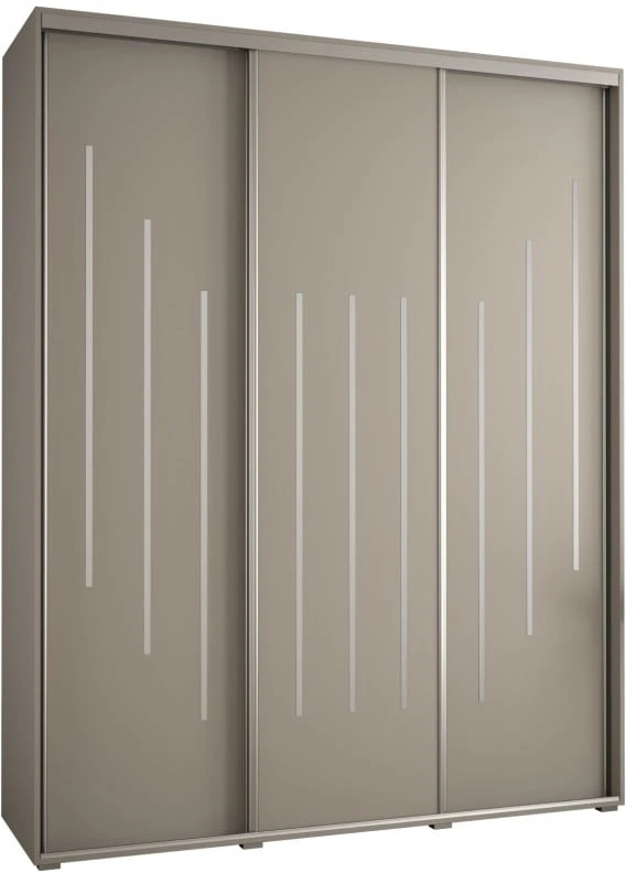 Szafa przesuwna wysoka Dakota 8 190 głębokość 60 cm wysokość 235,2 cm