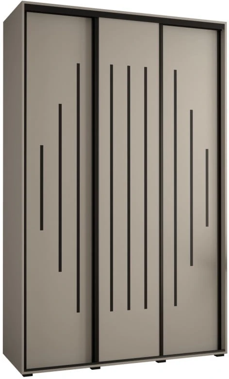 Szafa przesuwna wysoka Dakota 12 160 głębokość 60 cm wysokość 235,2 cm