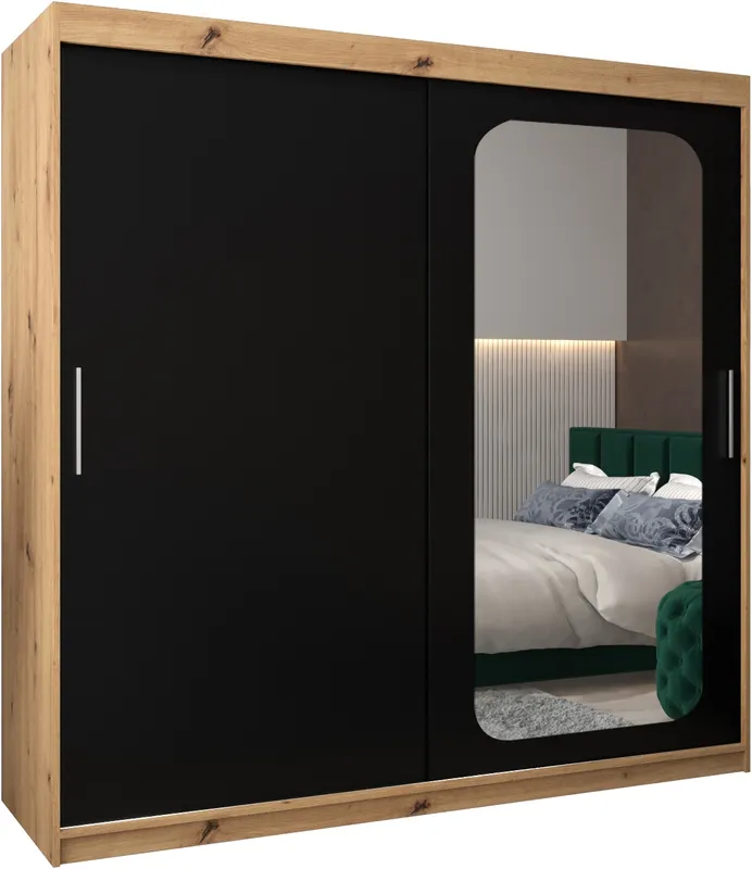 Posuvná skříň se zrcadlem Promo T2 200