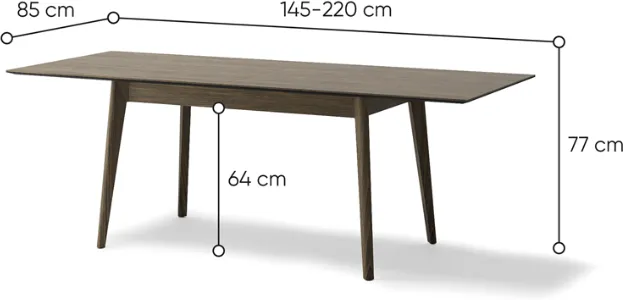 Stół rozkładany 145-220 Plot