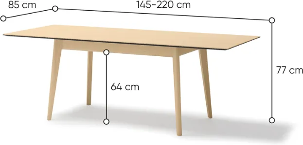 Rozkládací stůl 145-220 Plot
