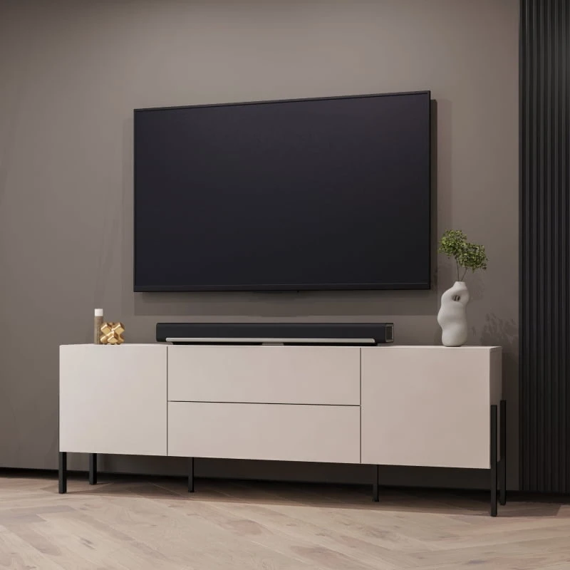Szafka RTV z dwiema szufladami Jukon