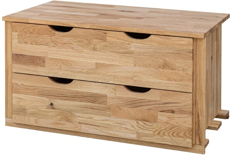 Modul se zásuvkami do šatní skříně Ravello 100 cm