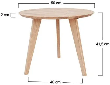 Stolik Orbetello 50 cm okrągły
