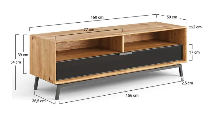 Szafka RTV Modern Loft