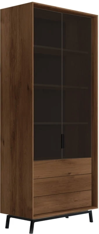 Vitrína Modern Loft Tabacco