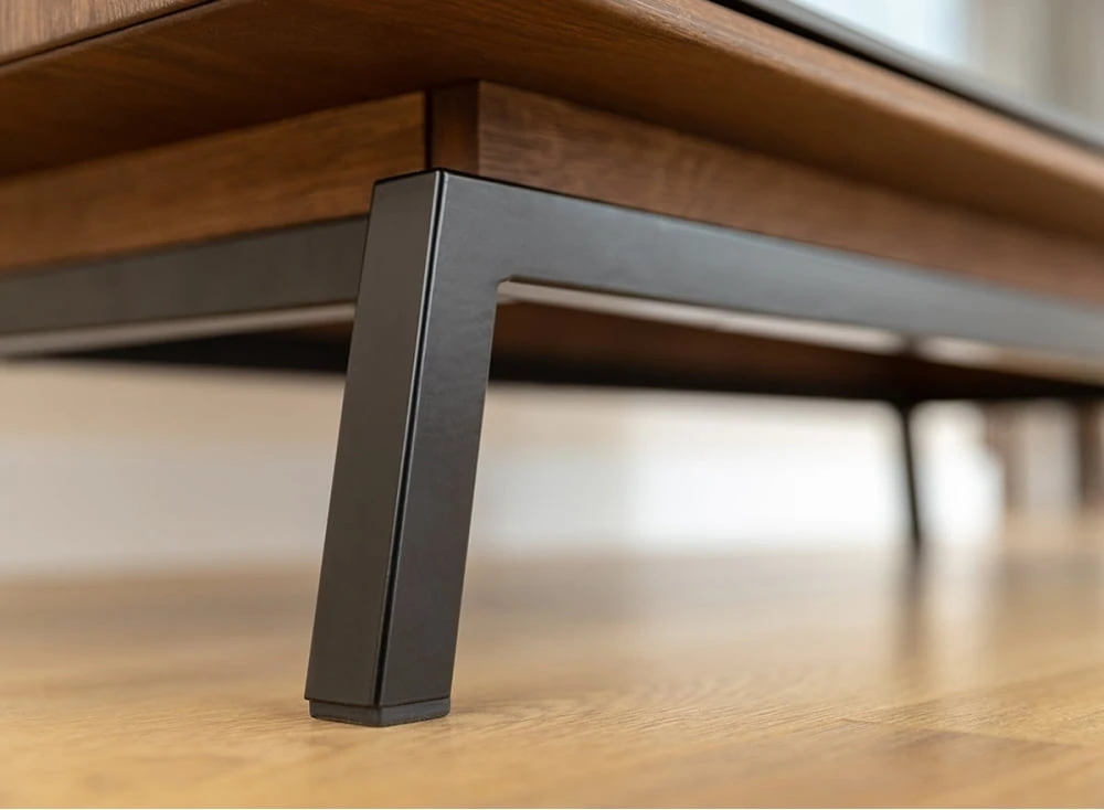 Komoda s barem a sklem Modern Loft Tabacco