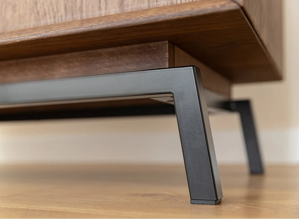 Szafka RTV z szybą Modern Loft Tabacco