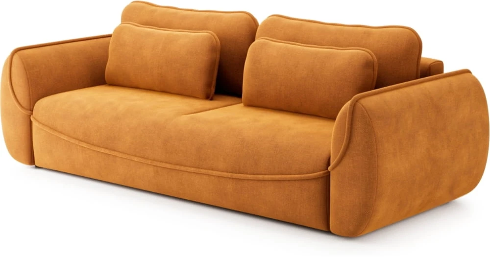 Sofa Umeaz funkcją spania i pojemnikiem 