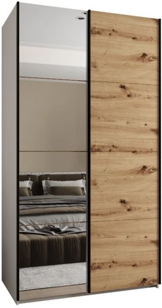 Szafa przesuwna z lustrem Lux 3 130