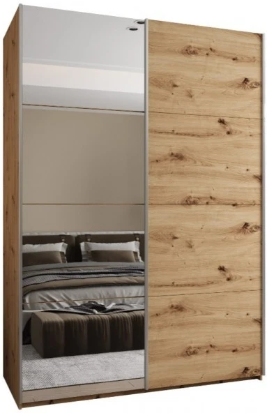 Szafa przesuwna z lustrem Lux 3 190