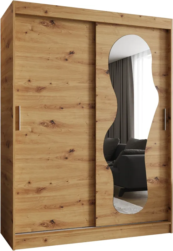 Šatní skříň s posuvnými dveřmi Ultra 150 cm