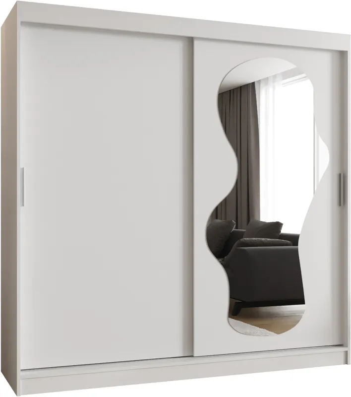 Šatní skříň s posuvnými dveřmi Ultra 200 cm