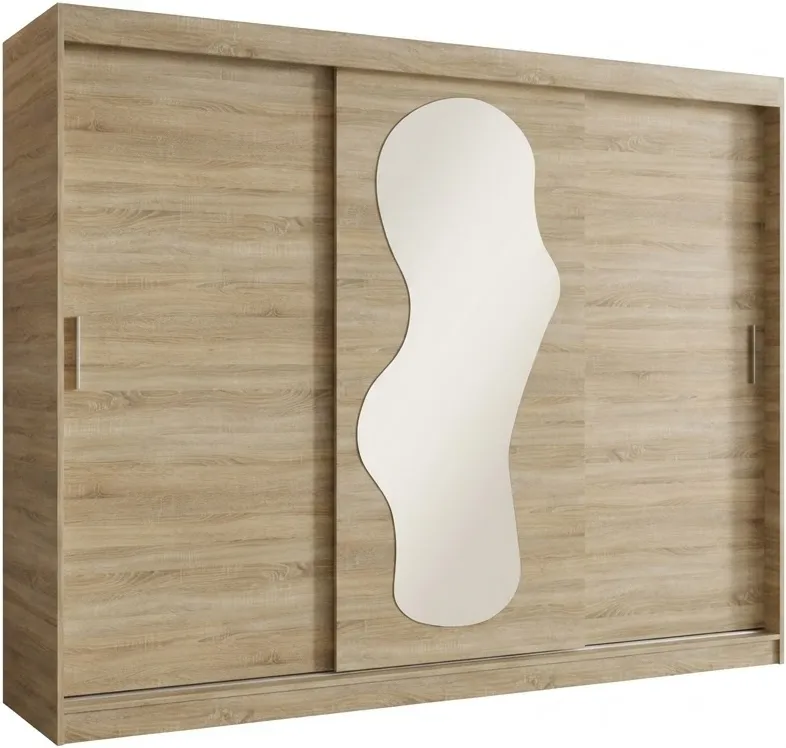 Šatní skříň s posuvnými dveřmi Ultra 250 cm