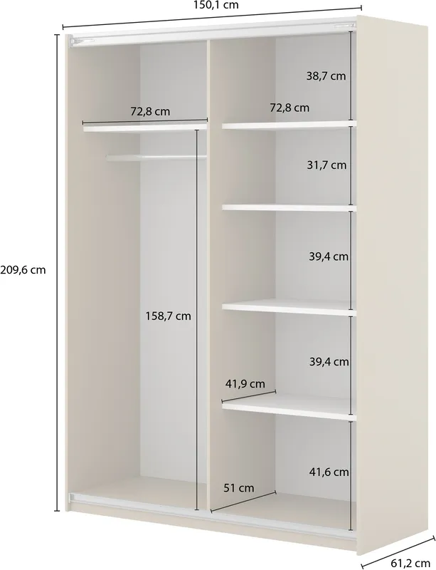 Szafa przesuwna 150 Niva