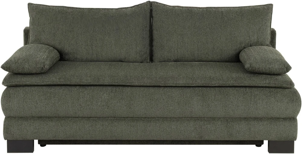Sofa Lindon z funkcja spania typu DL i pojemnikiem na pościel