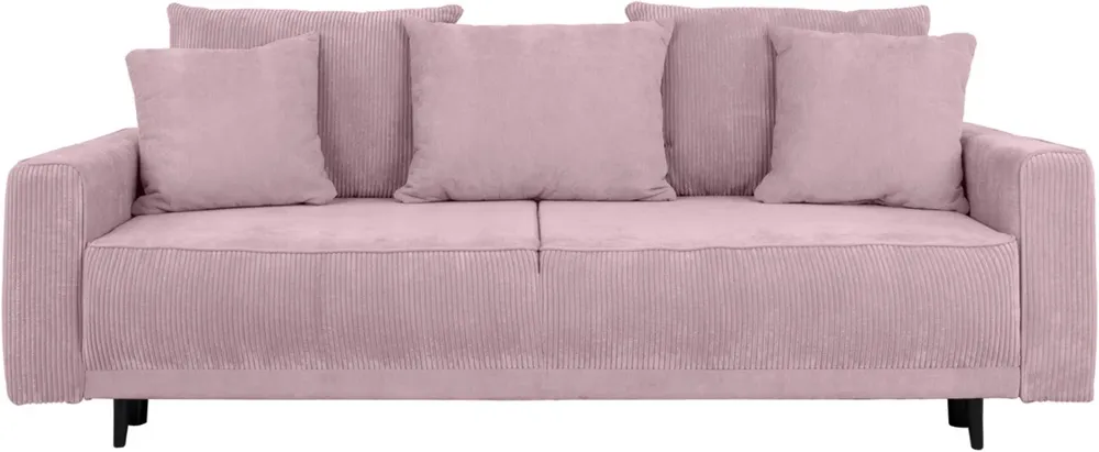 Sofa Larisa z funkcją spania i pojemnikiem na pościel 
