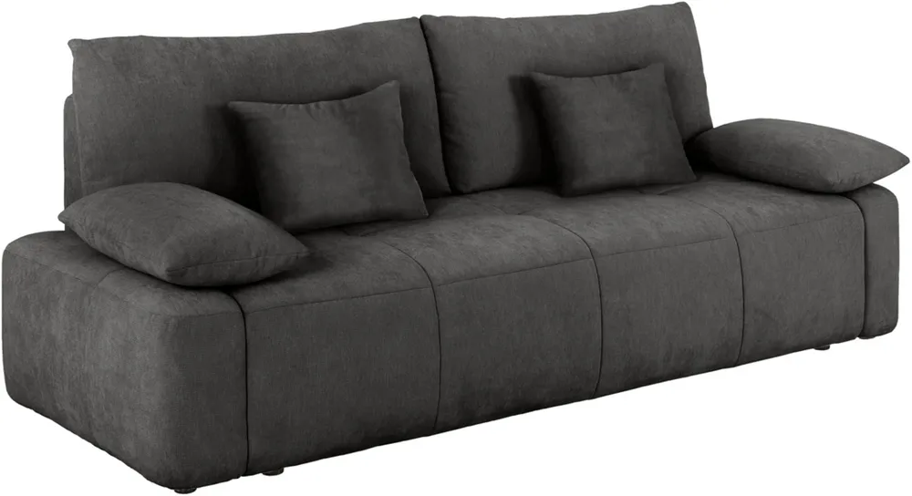 Sofa Hello z funkcja spania typu DL i pojemnikiem na pościel