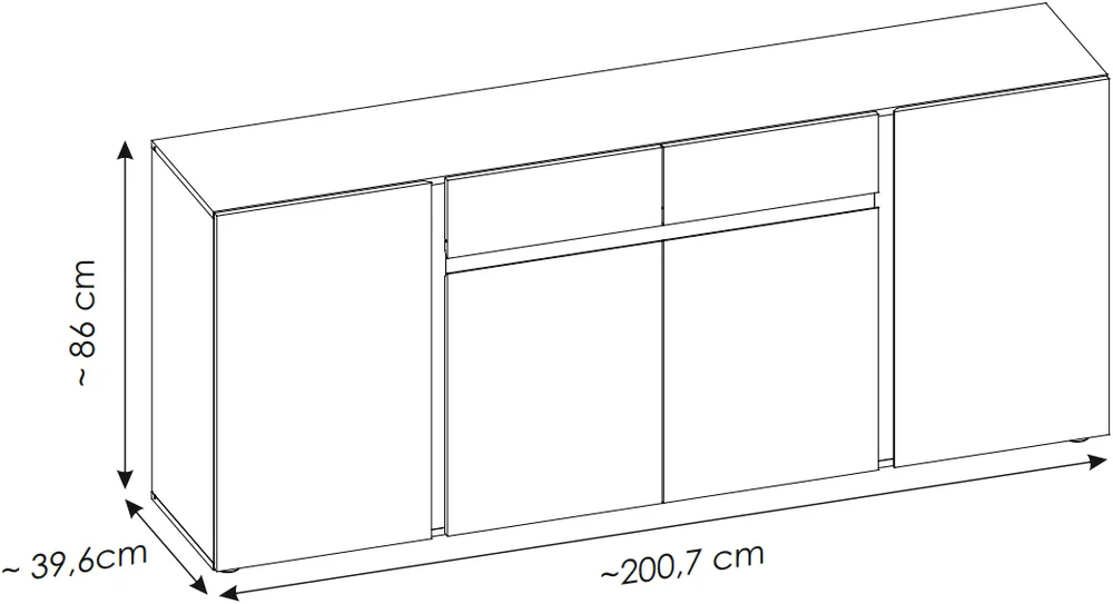 Komoda Essenza
