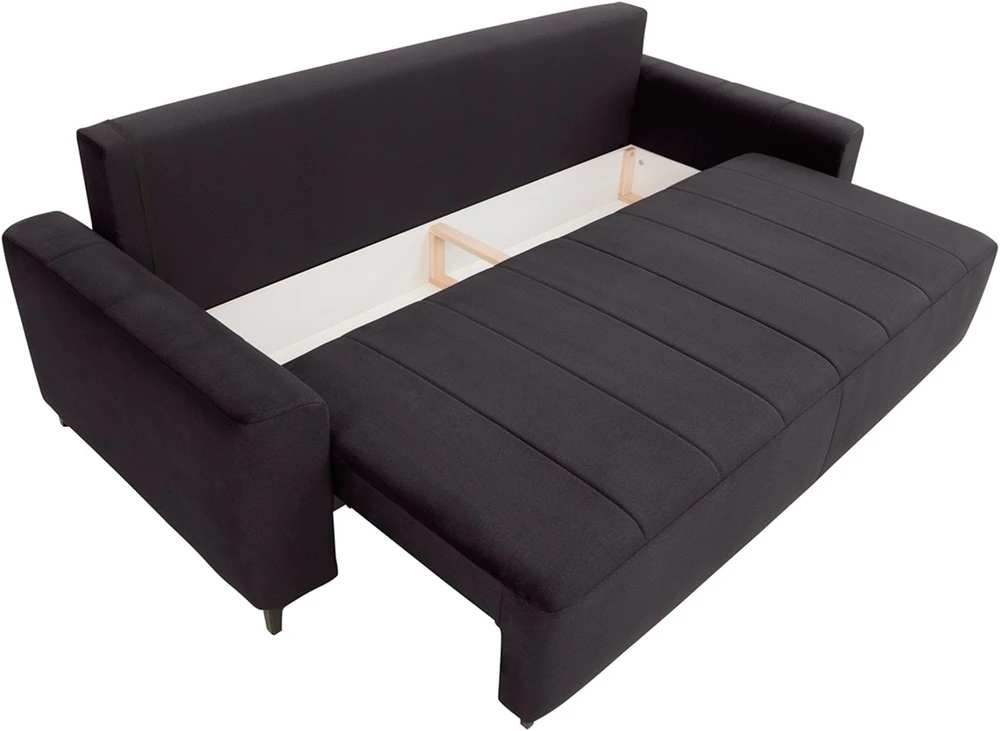 Sofa 3-osobowa Kamari z funkcją spania typu DL i pojemnikiem na pościel