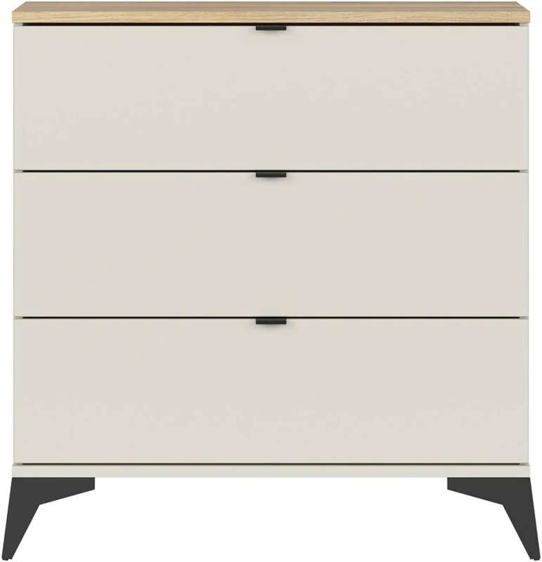 Komoda Glamour se třemi zásuvkami
