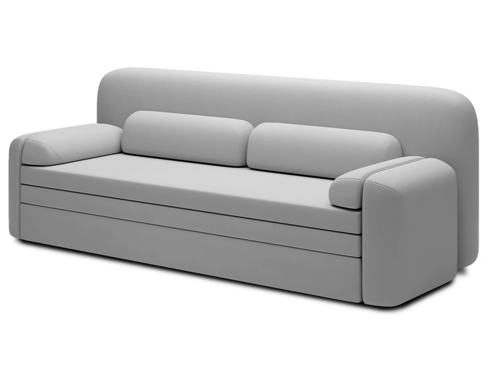 Sofa Clareta z funkcją spania i pojemnikiem na pościel