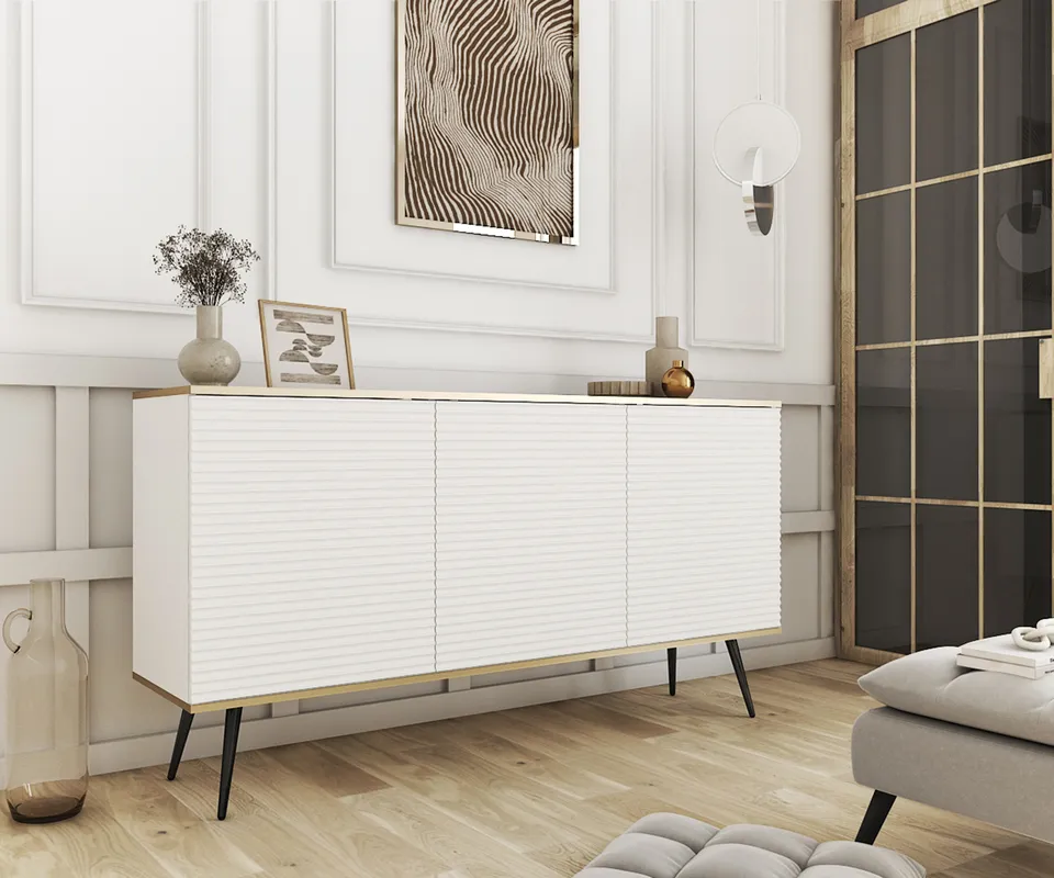Komoda K160 Oro System na černých nožkách