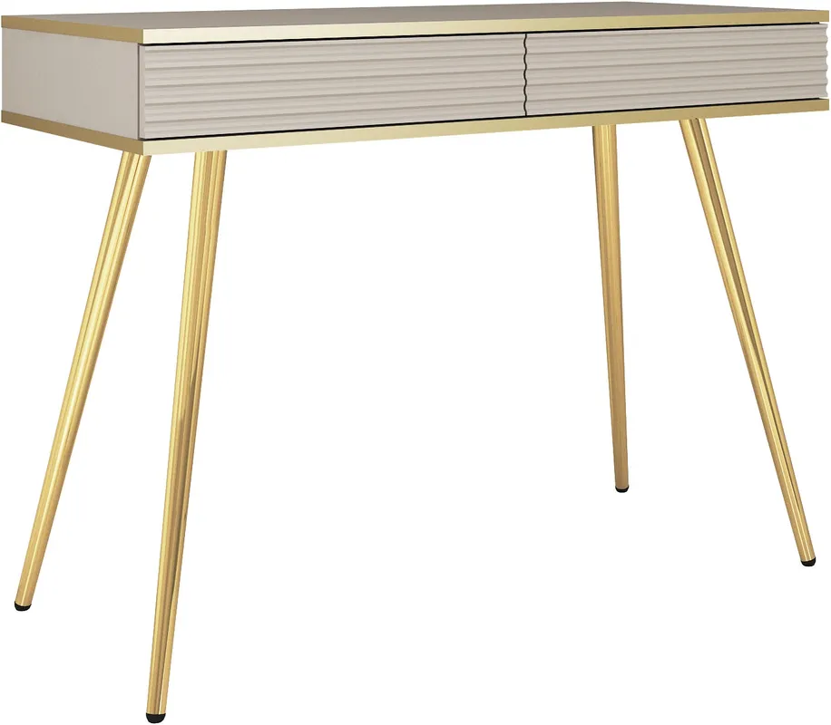 Toaletka Oro System na nóżkach złotych