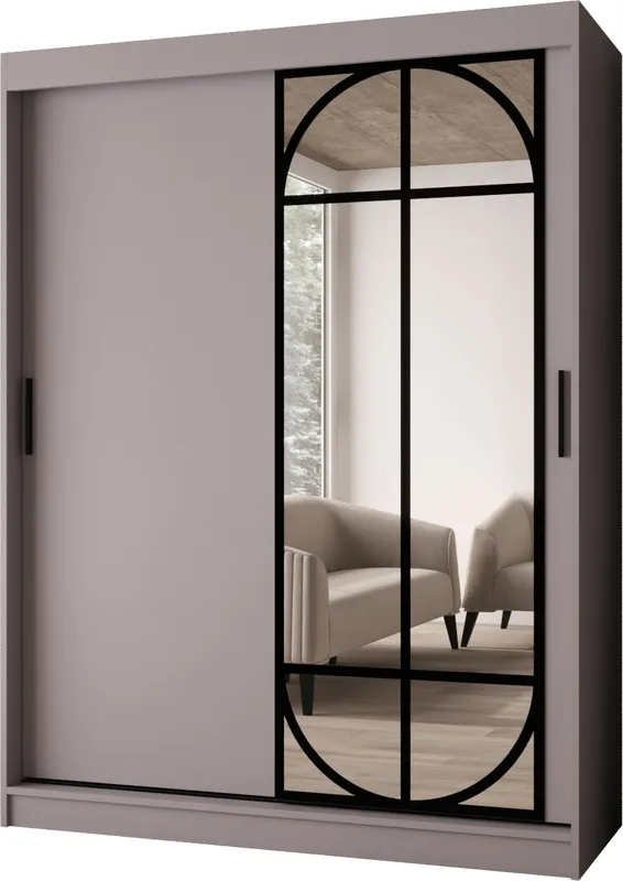 Šatní skříň s posuvnými dveřmi Lugo 150 cm