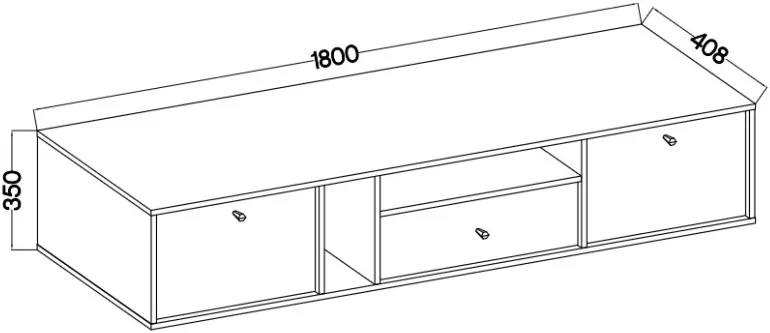 TV stolek Tokyo 4 180
