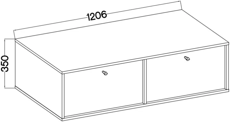 TV stolek Tokyo 4 120